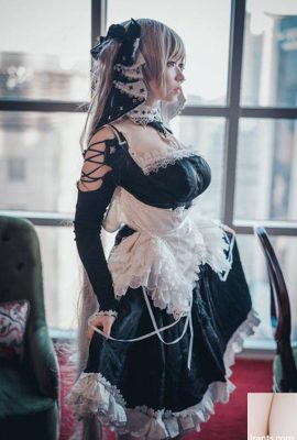 Bambi Azur Lane Cos Awesome God Restored Goethe Maid Costude (39P)