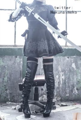 Hokunaimeko cosplay 2B – NierAutomatay (81P)