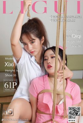 (LiGui) 2023.10.12 “এঞ্জেল লাভ” Qiqi এবং Xixi (63P)