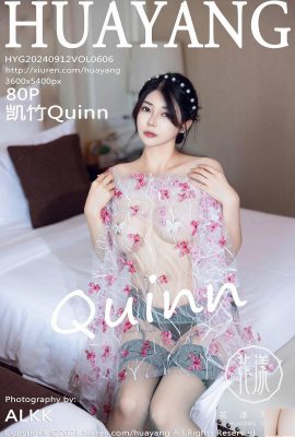 (HuaYang ছবি) 2024.09.12 Vol.606 Kaizhu Quinn Full Version Photo (80P)