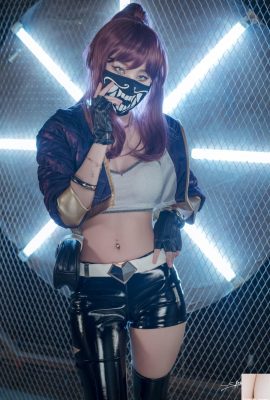 (সেন্ট ফটোলাইফ) Yuna's cos vol.04 – KDA Akali & Nier Automata 2B (64P)