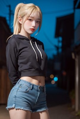 সেক্সি+স্বর্ণকেশী+চুল